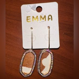 GOLD COWGIRL EARRINGS